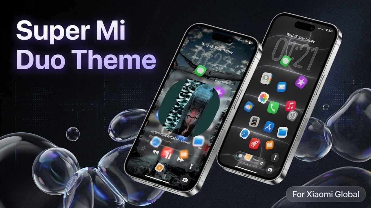 Super Mi Duo Theme For Xiaomi HyperOS 1/2/3 and Miui 