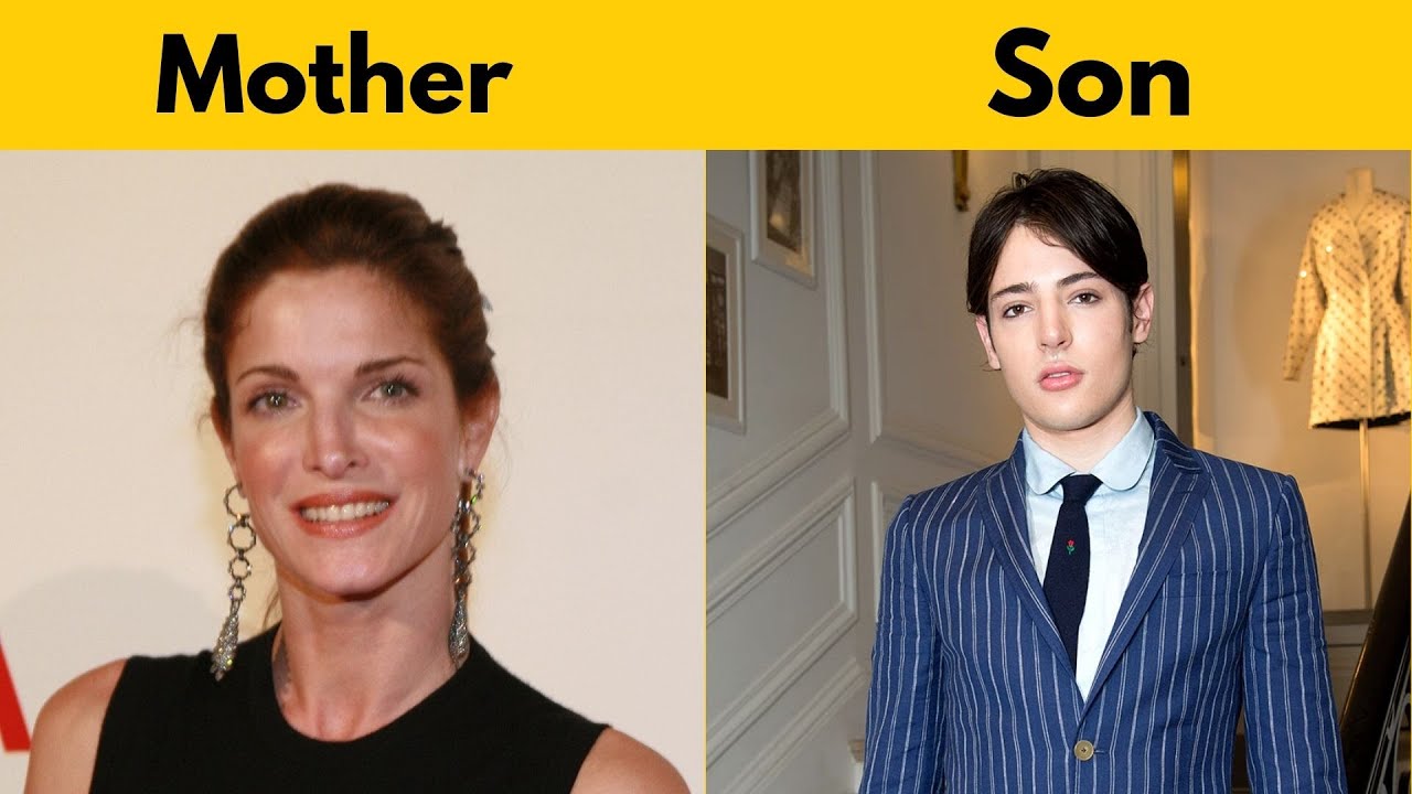 20  Famous Super Models And Their Sons .