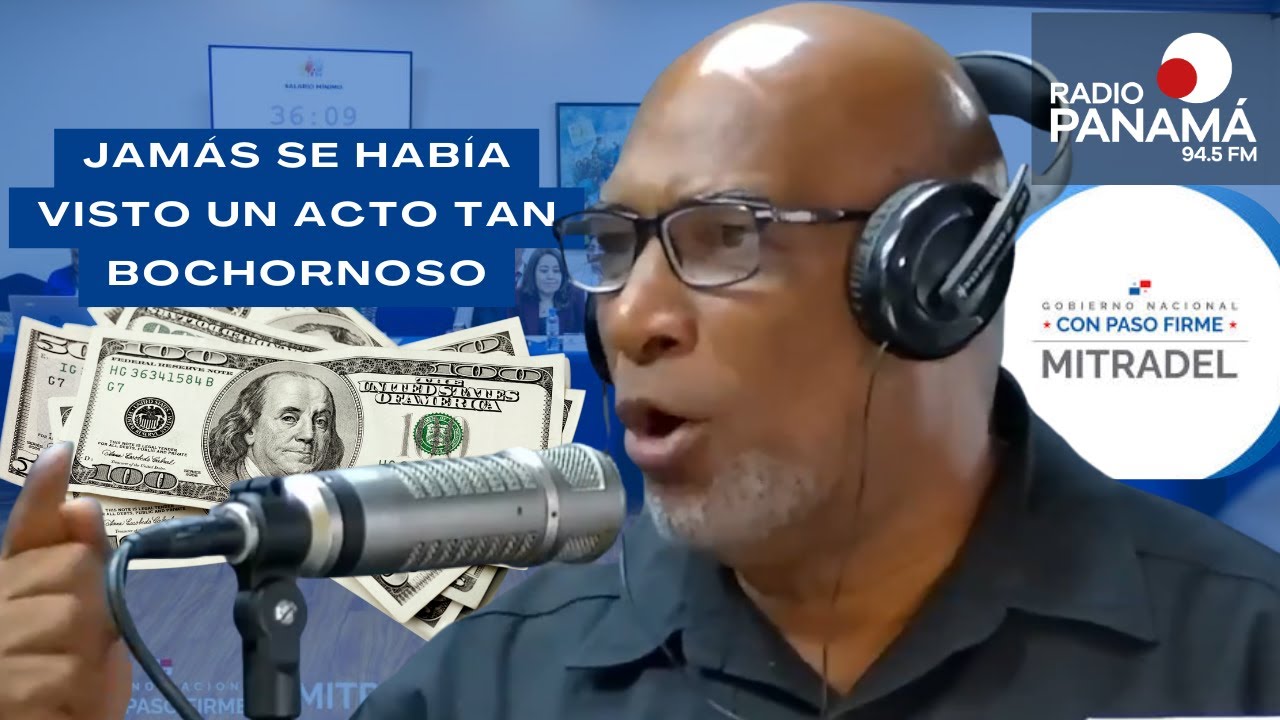 Marco Andrade denuncia “reunión secreta” en negociación del salario mínimo en Panamá