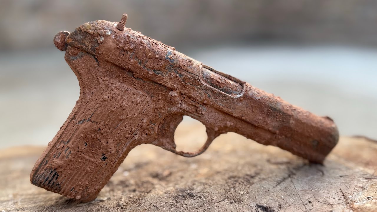 Russia 1943 Old  Madal TT -30 Bore Seized up 1943 Cold War Romanian Tokarev