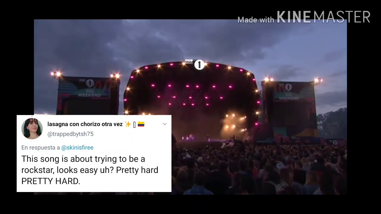 Matty Healy from the 1975 once said...