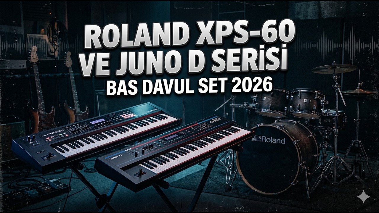 ROLAND XPS 60 - JUNO D BAS DAVUL SET 2026 (0552 026 36 42)