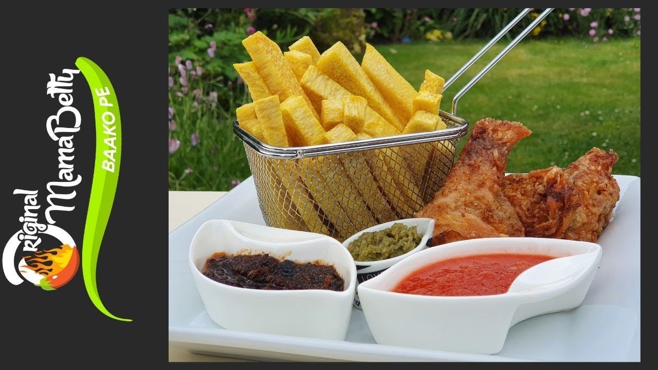 HOW TO FRY CRISPY YAM CHIPS