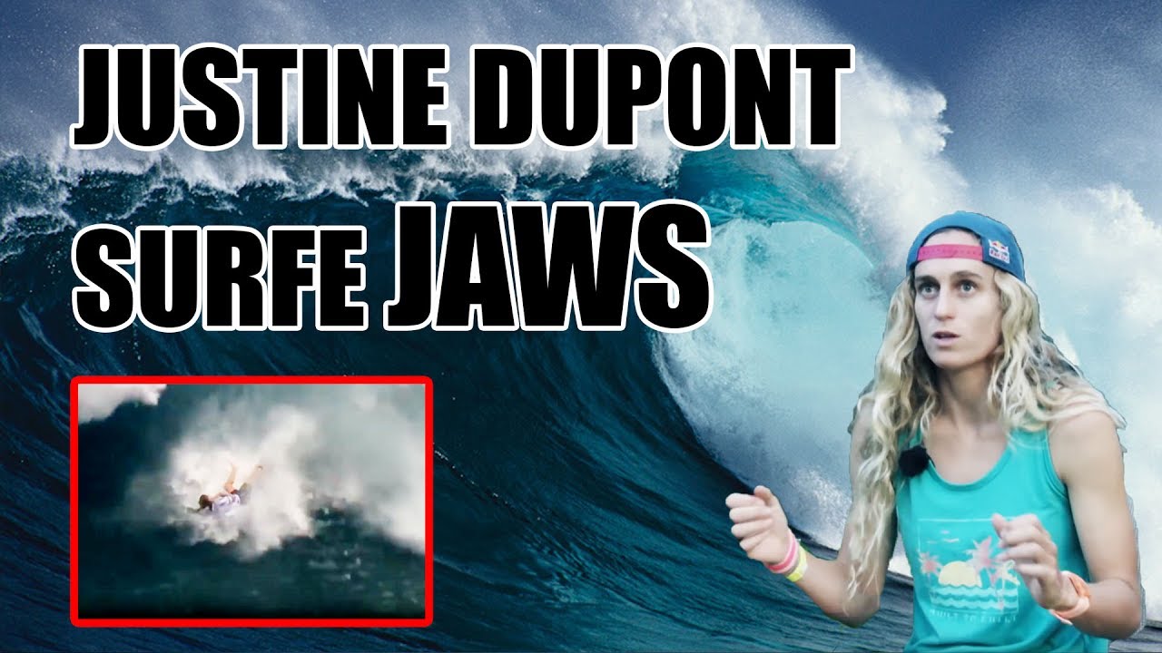Justine Dupont défie « Jaws », la vague géante !