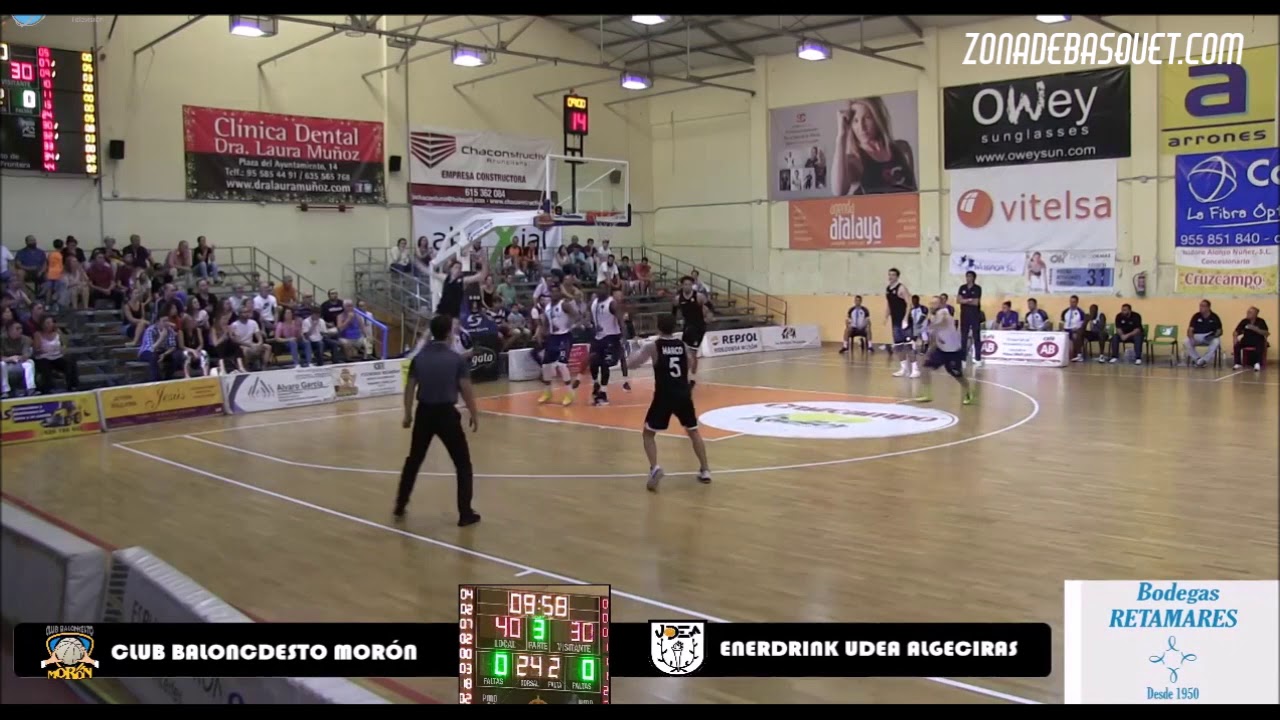 LEB PLATA 19/20 | Alejandro Rodríguez (Morón), partido ante UDEA