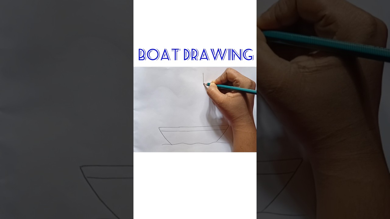 Boat drawing #drawing #shorts #viralshorts #oilpastel #viral #drawingtutorial