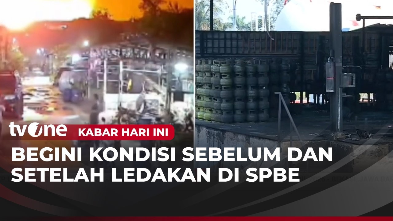 Situasi Pascakebakaran SPBE di Bekasi | Kabar Hari Ini