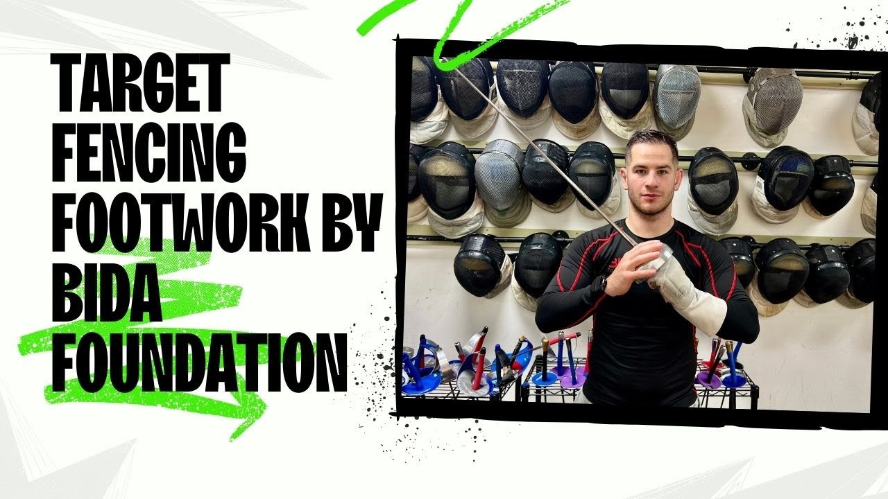 Target 4 Fencing Footwork With Sergey Bida By Bida Foundation (Intermediate)