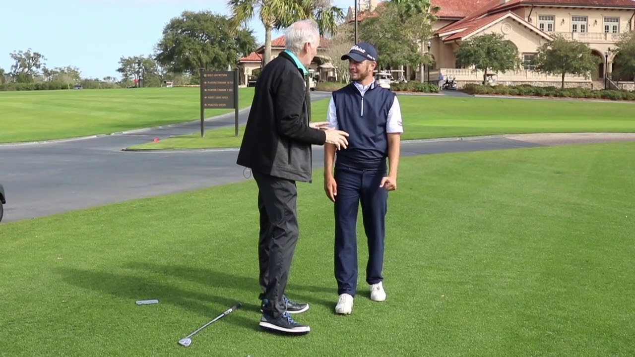 PGA Golfer Chandler Blanchet Cross Crawl with Neuro Connect device