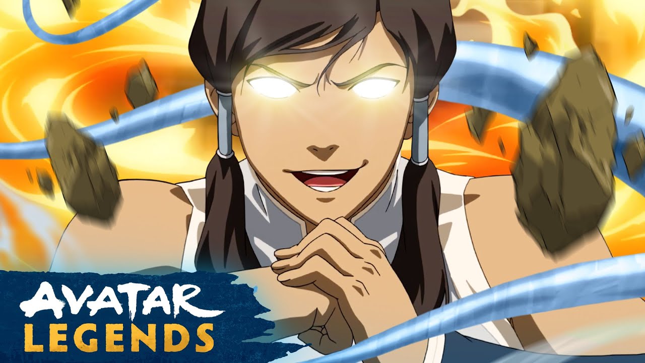 Korra’s Most POWERFUL Bending Moments Ever ⛰️🔥🌪🌊 | 47 Minute Compilation | Avatar