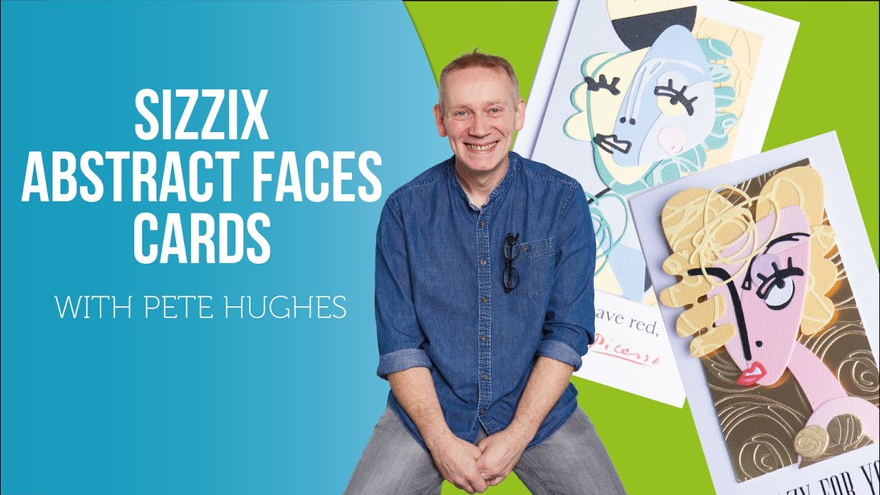 Sizzix Chapter 2 Abstract Faces Card