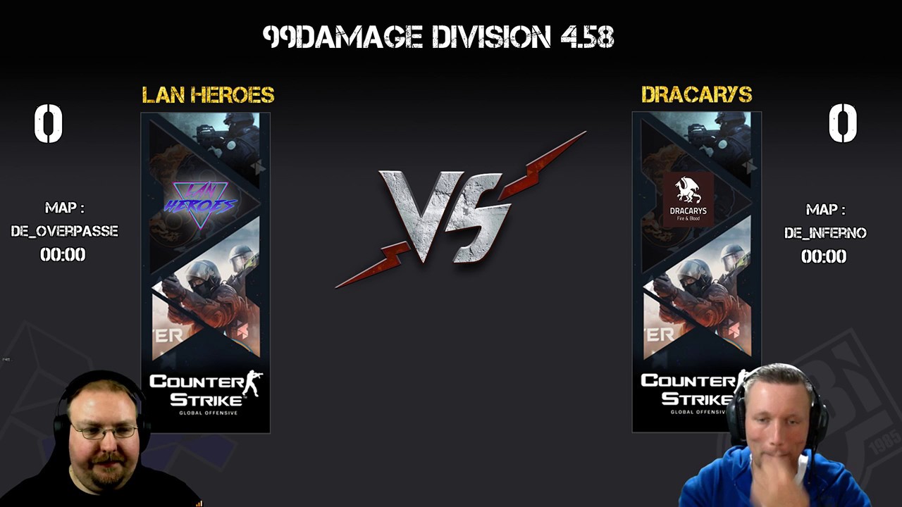 99Damage Liga | Season 8 | Div. 4.58 | Bo2 | Lan Heroes vs DRACARYS