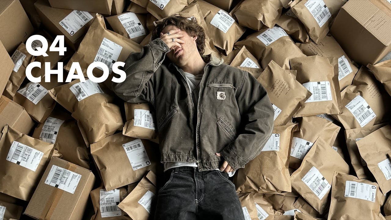 Black Friday shipping, Christmas drop & vintage sourcing trip
