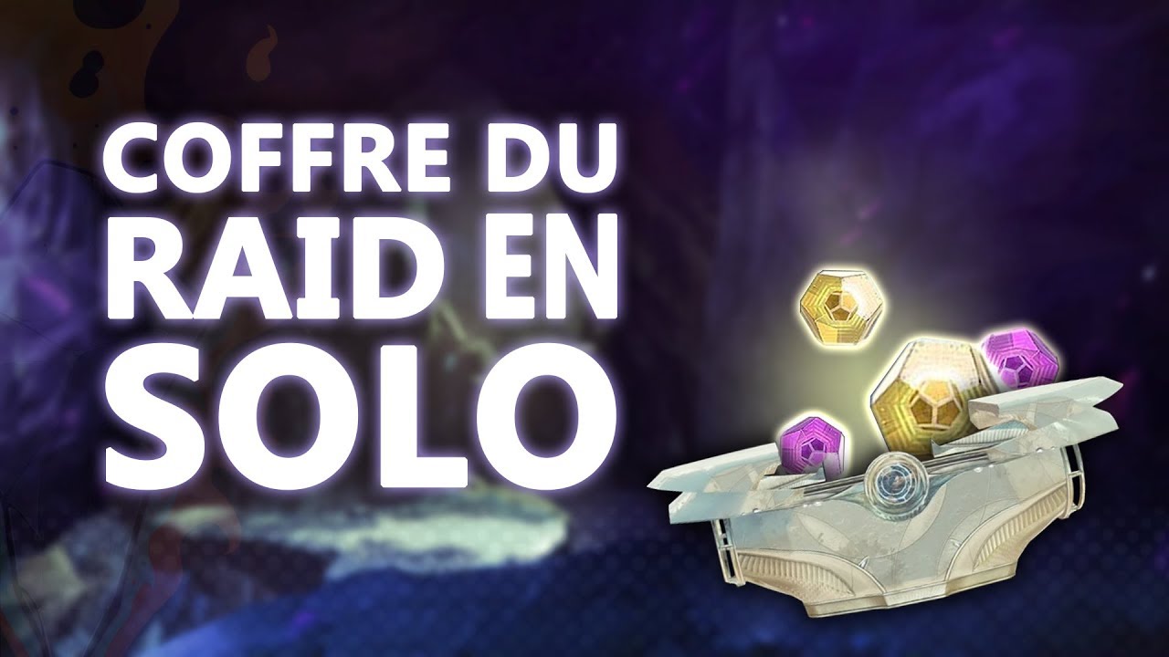 RAID DERNIER VŒU coffre en solo - Destiny 2