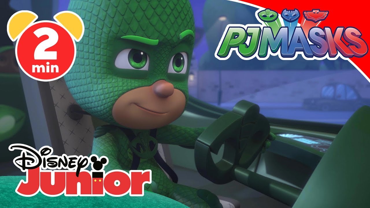 PJ Masks-Pyjamahelden - Clip: Das verwirrte Gekko-Mobil | Disney Junior Kurzgeschichten