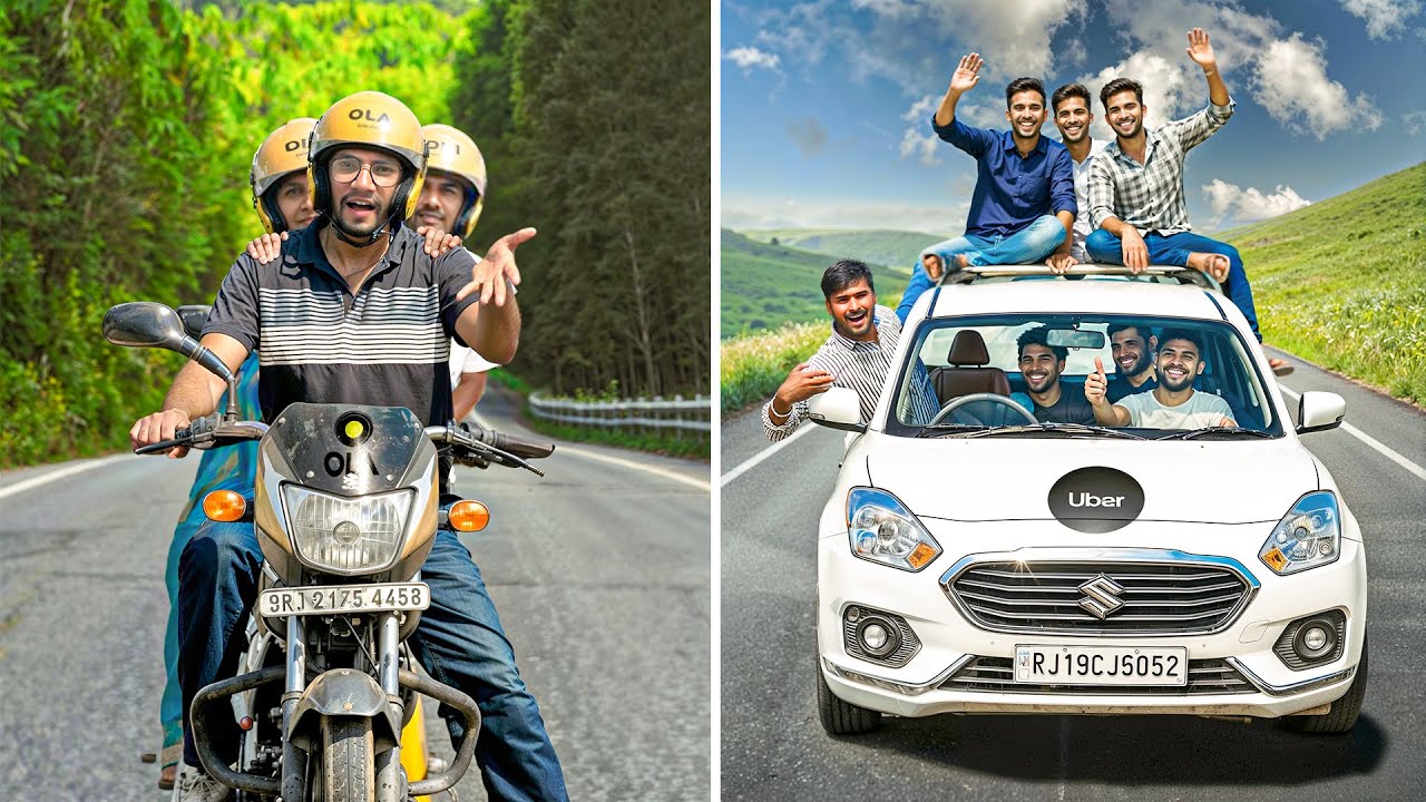 Who is More Profitable? 😳 Ola Vs Uber Vs Rapido Vs Local Taxi 🚕- आज तो छप्पर फाड़ कमाई हो गई 