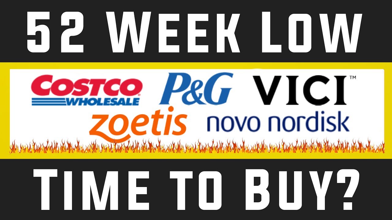 5 Dividend Stocks at a 52 Week Low!