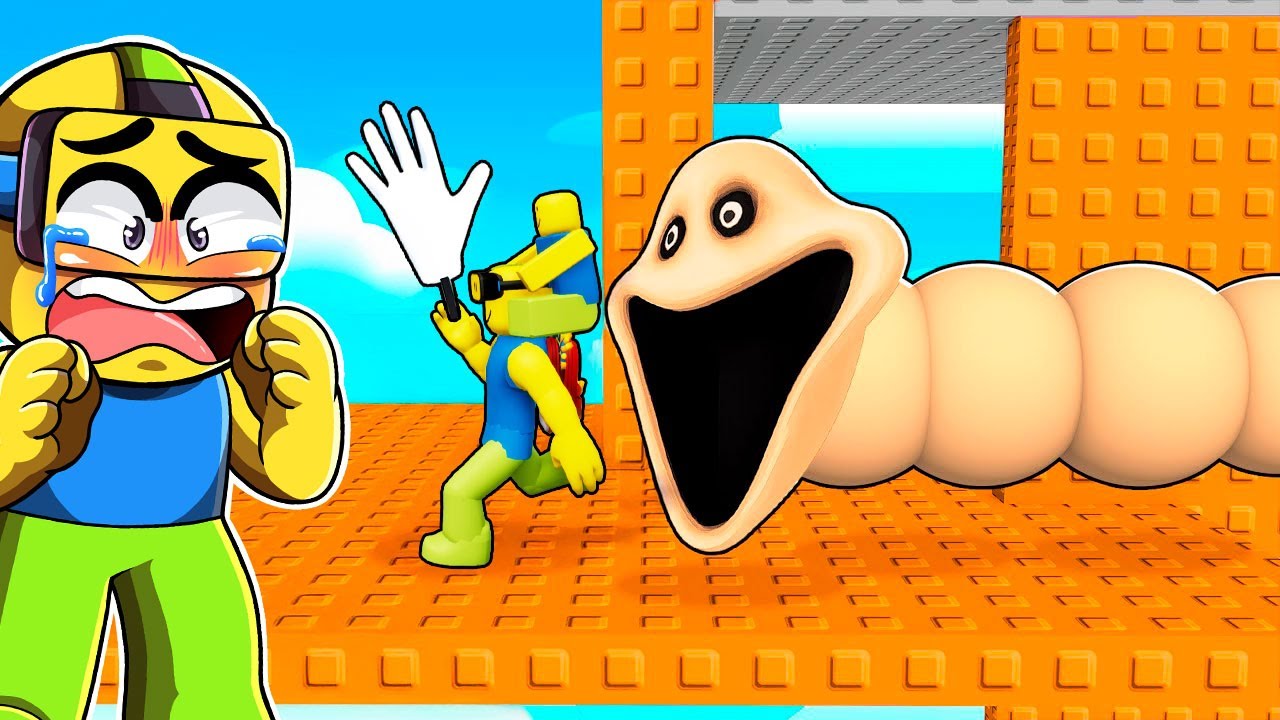 ESTOY ATRAPADO CON UN GUSANO ATERRADOR EN LA TORRE TROLL de Roblox