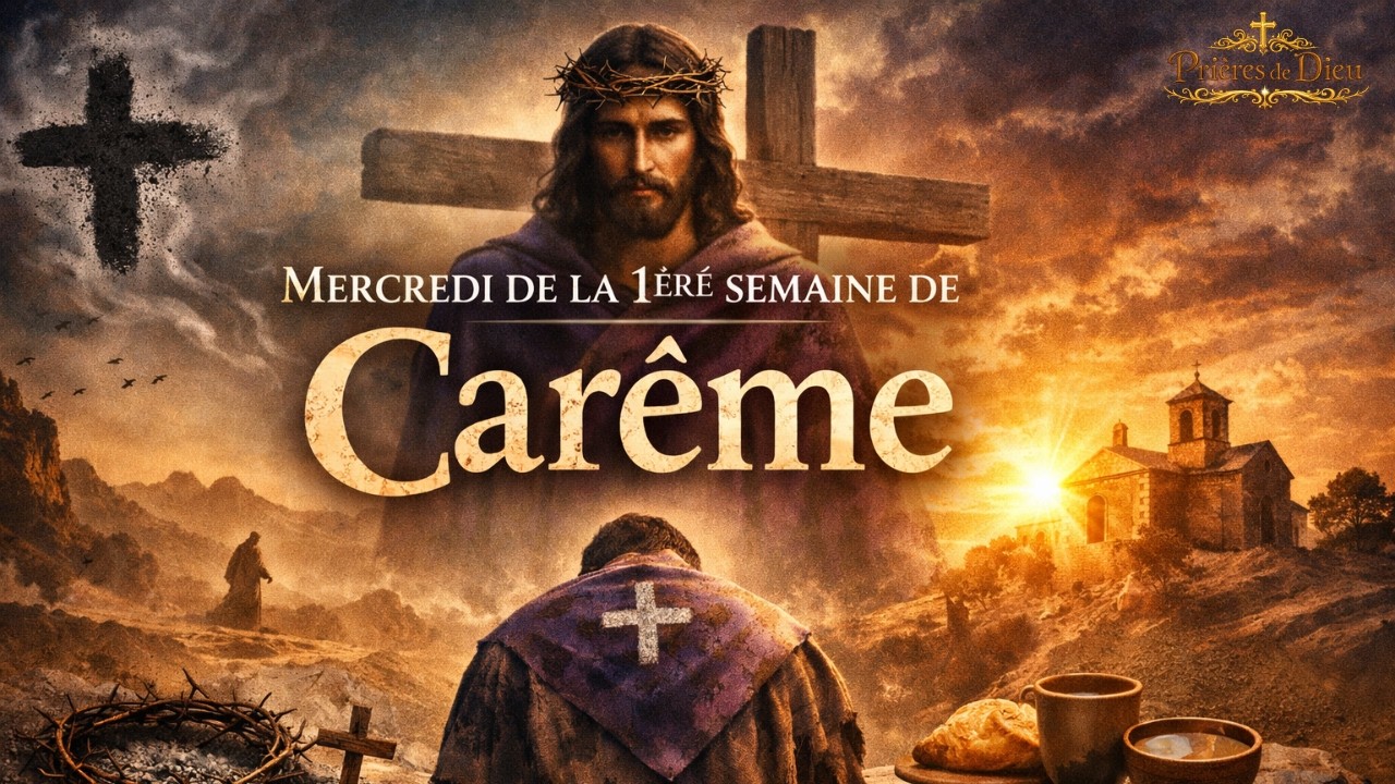 MERCREDI DE LA 1ÈRE SEMAINE DE CARÊME : REVIENS À DIEU AUJOURD’HUI
