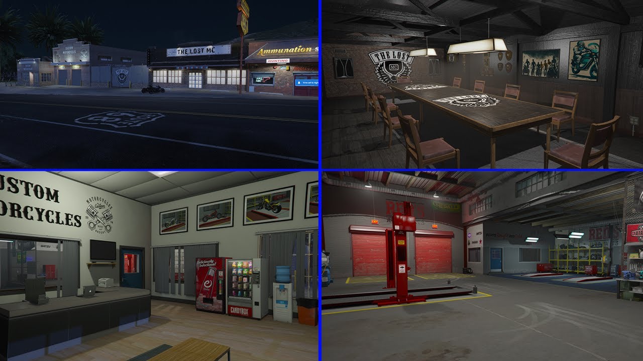 [MLO] MC Clubhouse Great Chaparral GTA V | FIVEM