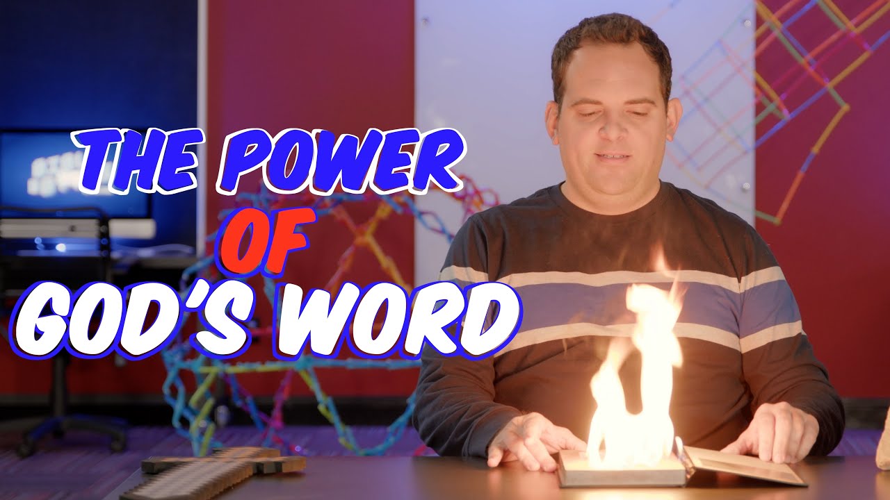 The Power of God's Word - Bible Object Lesson for Kids - Bible Bytes with Josh Combs