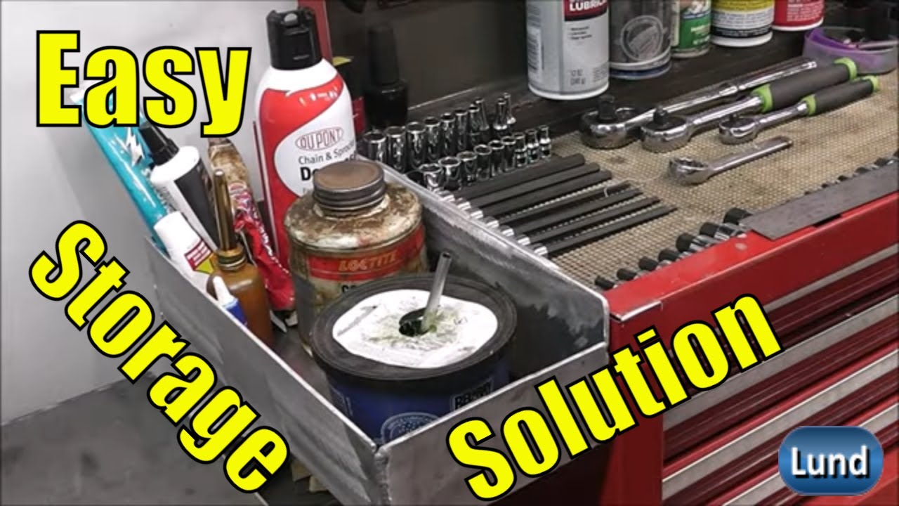 Aluminum Welding Project Tool Storage Solution