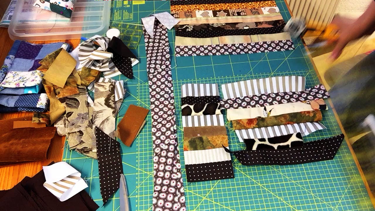 Stoffreste verarbeiten #2 / Patchwork