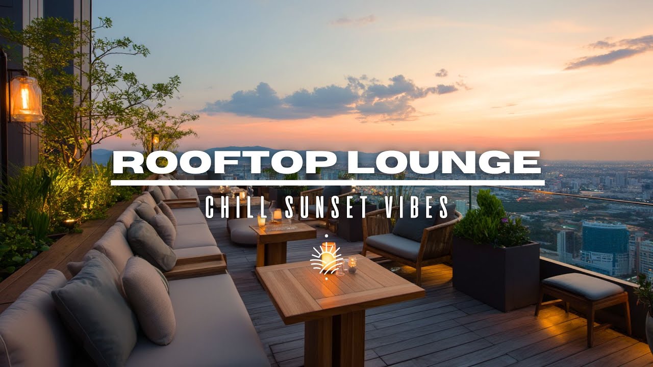 Rooftop Aperitivo Lounge 🎷| Jazz House for Refined Sunsets