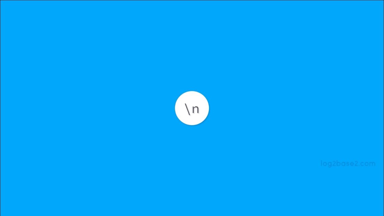 Escape Sequence in C | Log2Base2 - Visual Learning Platform