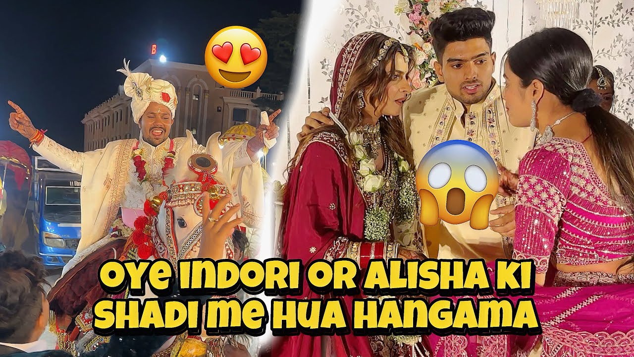 Oye Indori & Alisha Ki Shaadi Me Hua HUNGAMA! 😱💃 | SHAADI VLOG 01 😍 | Sachin Tiwari | Priya Tiwari