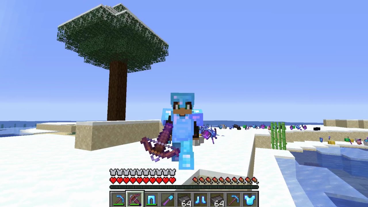 Minecraft mais je laisse trainer du stuff CHEAT !