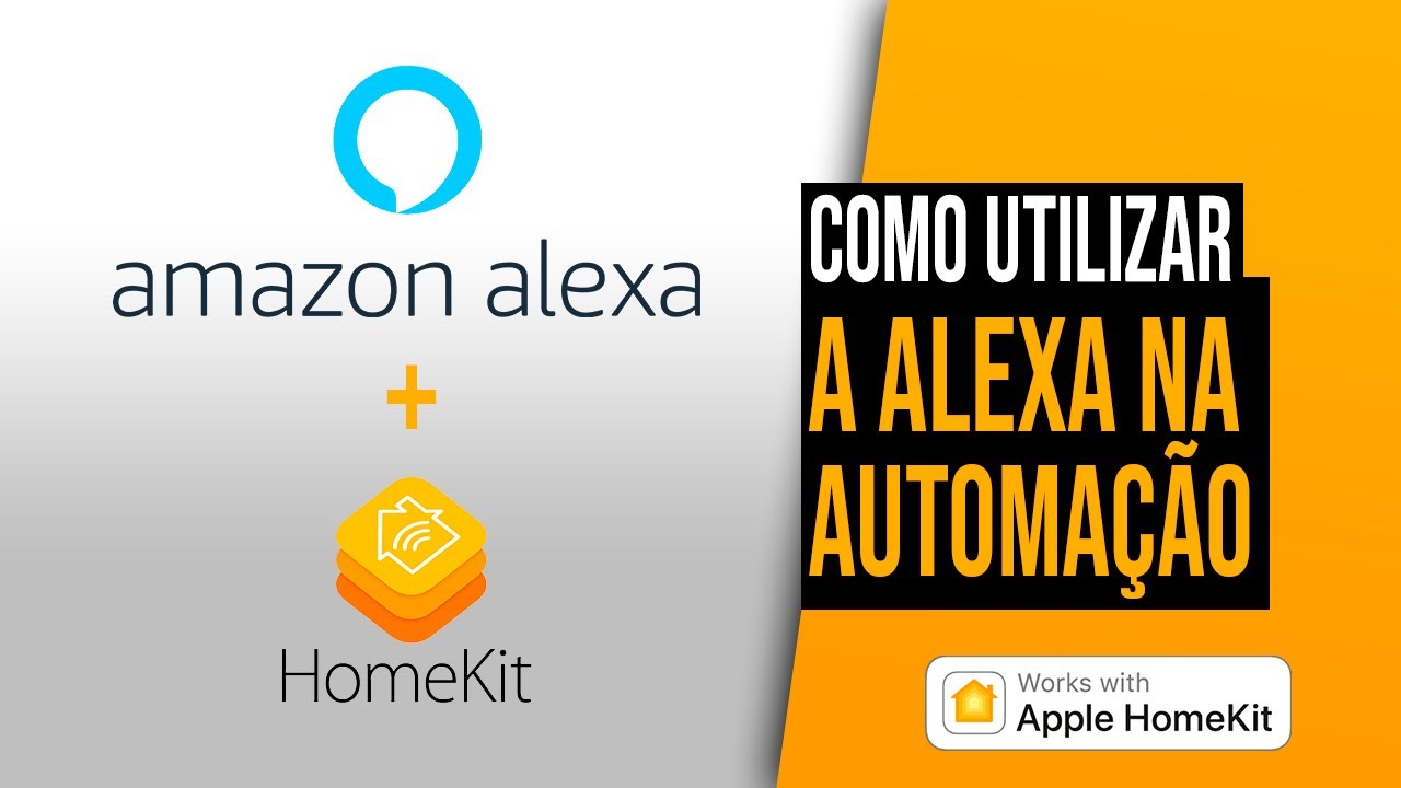 Alexa controlando a Automação Apple HomeKit
