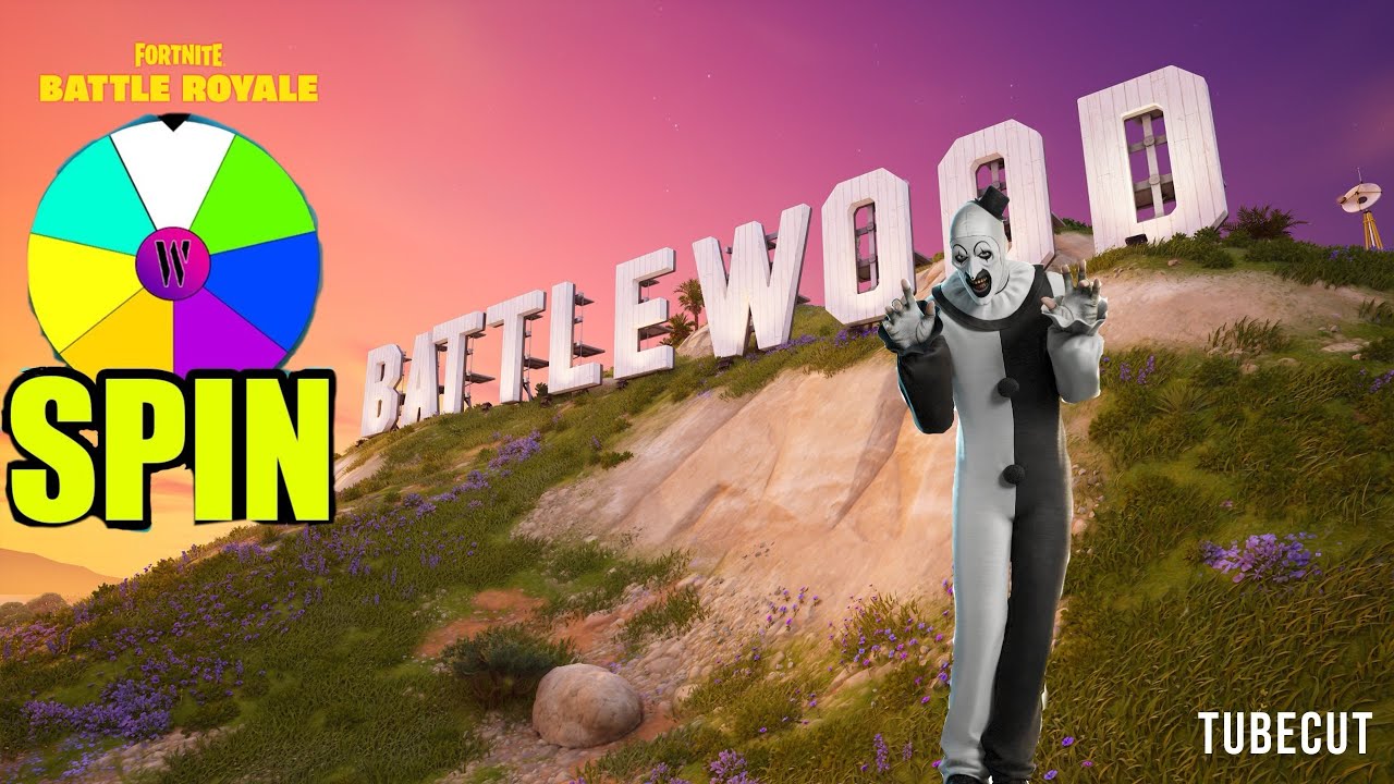 Fortnite spin the wheel challenge ￼
