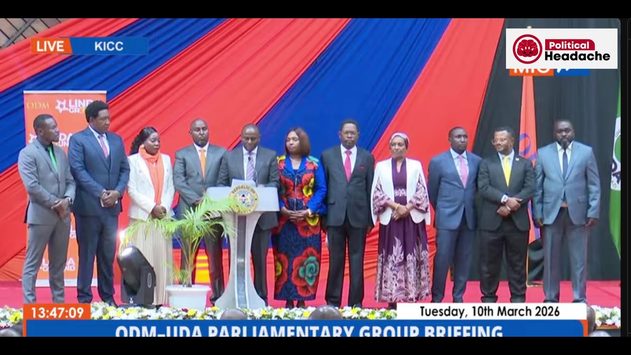 Inside the ODM–UDA Joint Broad-Based Parliament Group