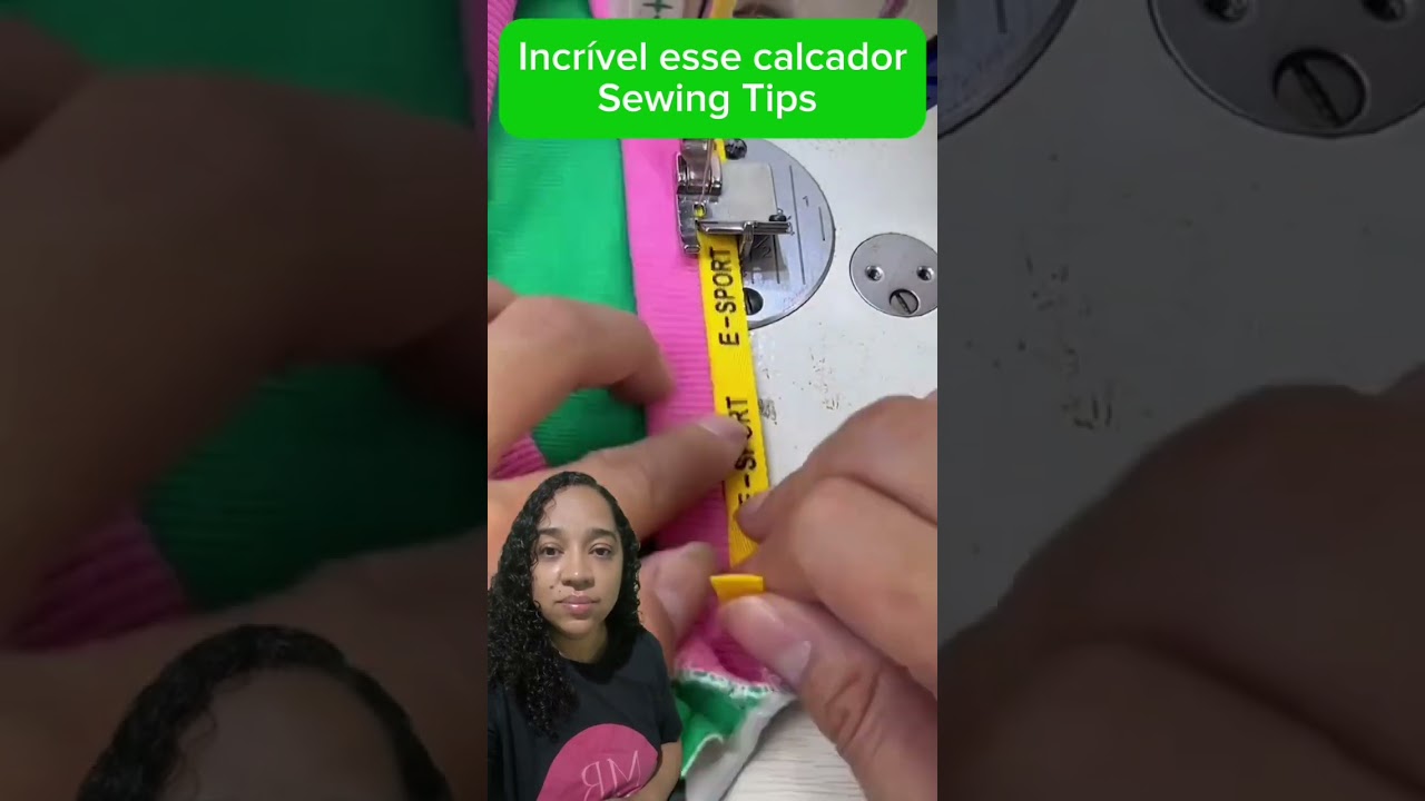 incrível esse pezinho calcador 