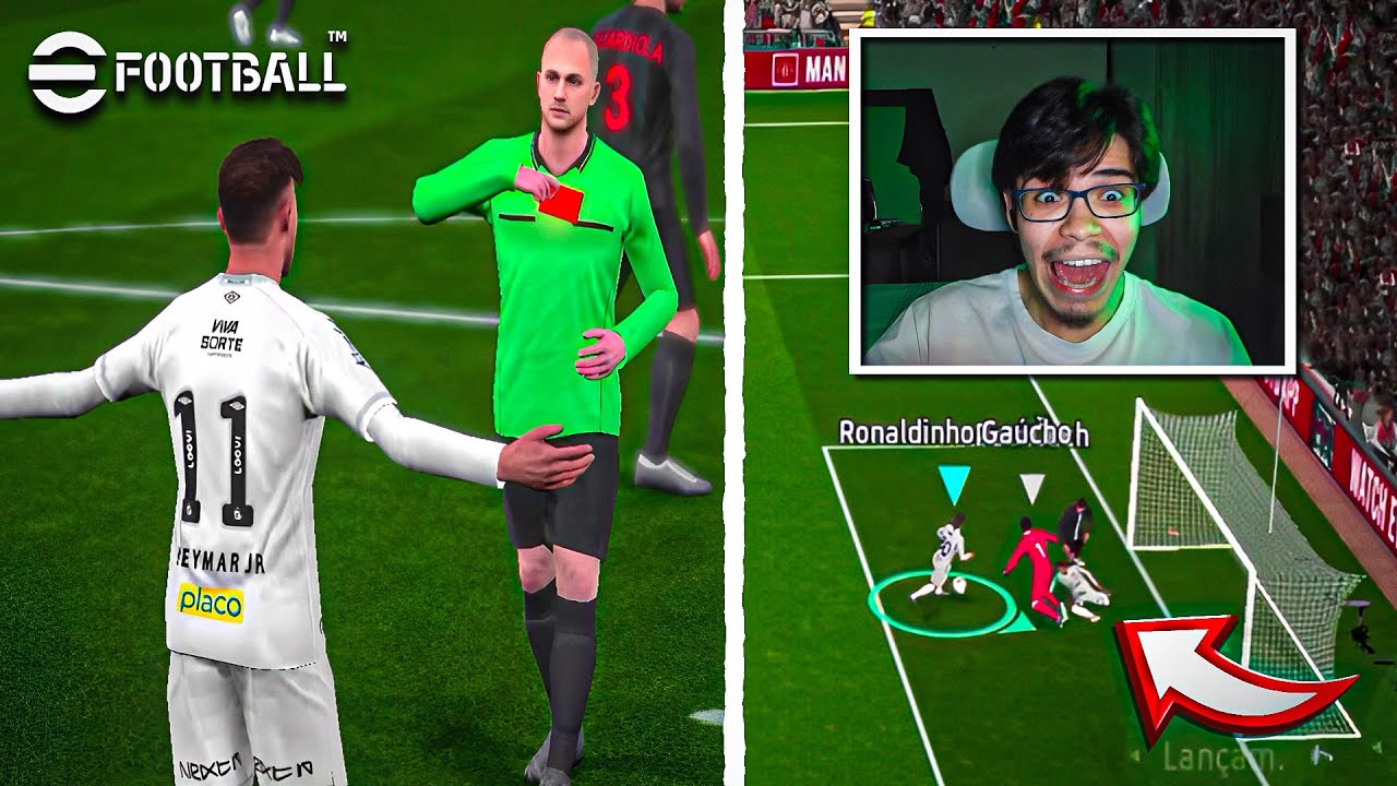 NEYMAR FOI EXPULSO TENTANDO FAZER O GOL KKKKKKKKKKKKKKKKKKKKKKKKKKK