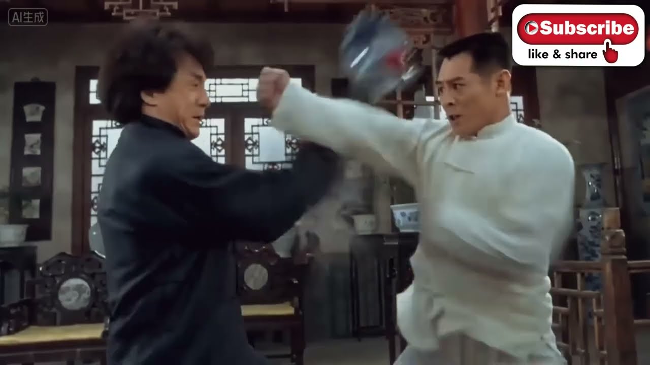 Jackie Chan (Hung Fei Hong) VS Jet Li (Hung Fei Hong)