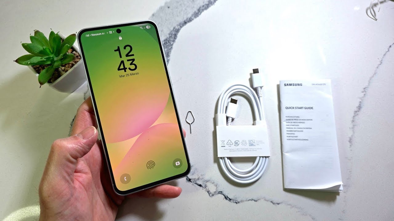 Samsung Galaxy A56, the best middle range? Unboxing