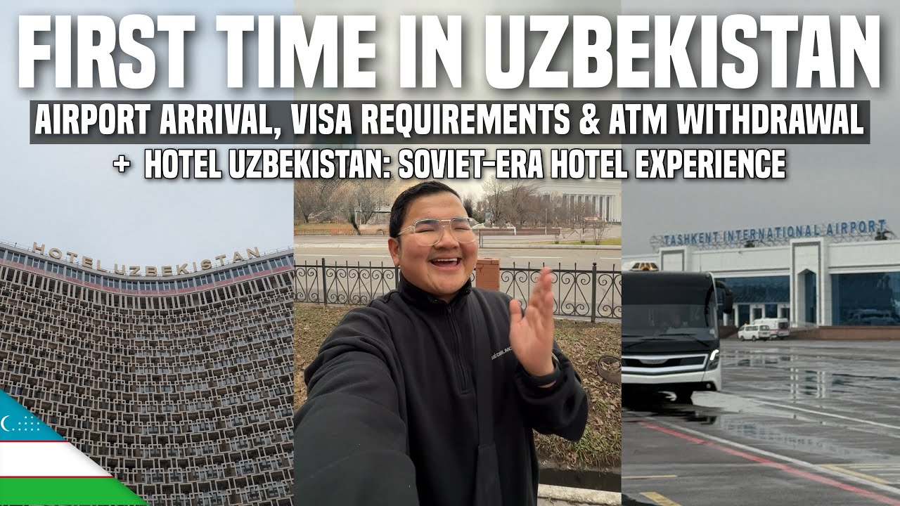 FIRST TIME in UZBEKISTAN: Visa Requirements for Filipinos + Soviet-Era Hotel Experience 🇺🇿
