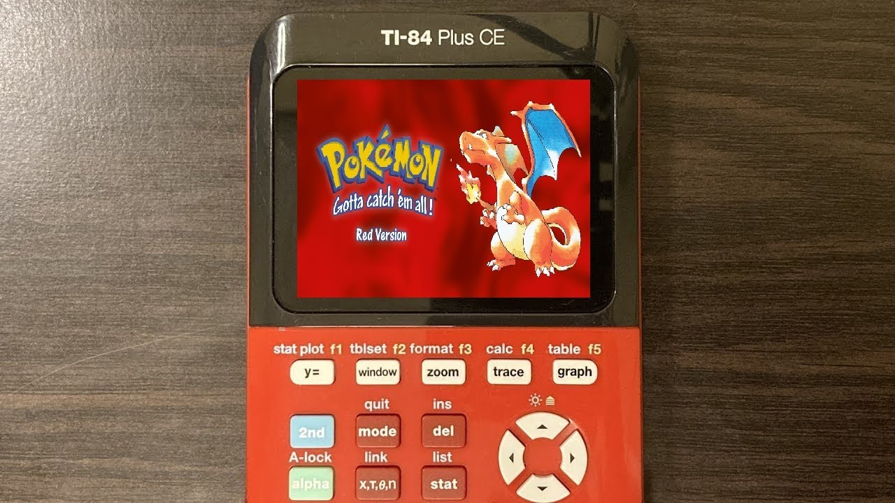 Покемон на Ti-84 Plus CE!