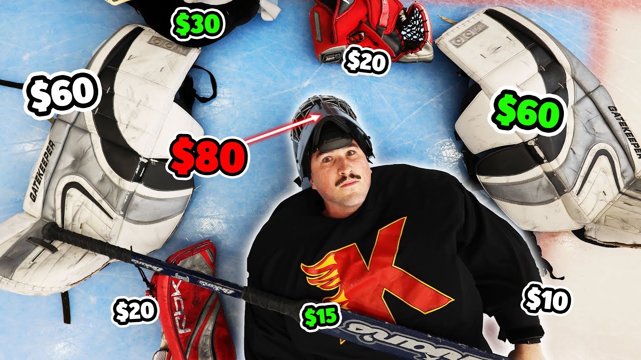 I Started My GOALIE Career on a $300 Budget!
