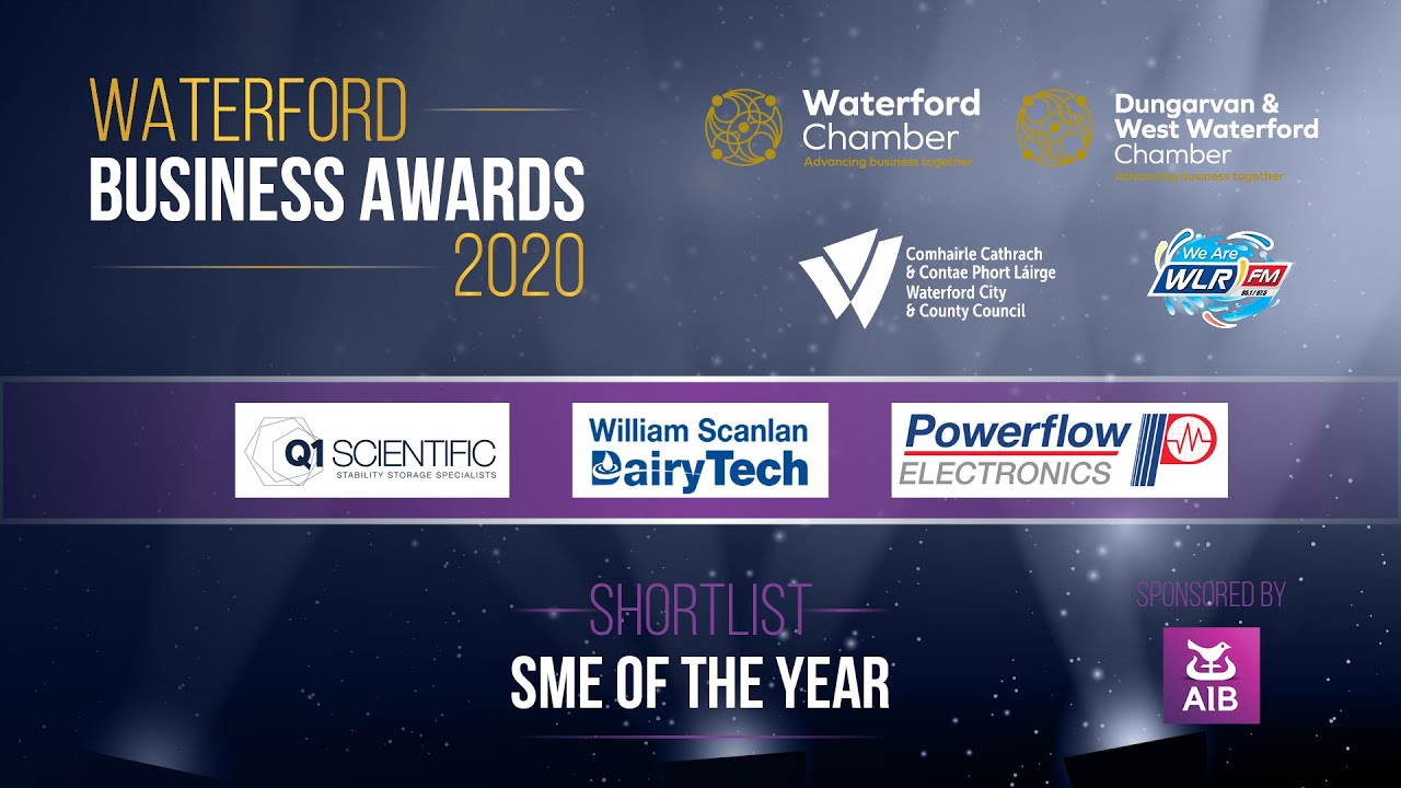 Waterford Business Awards 2020/2021 - SME of the Year