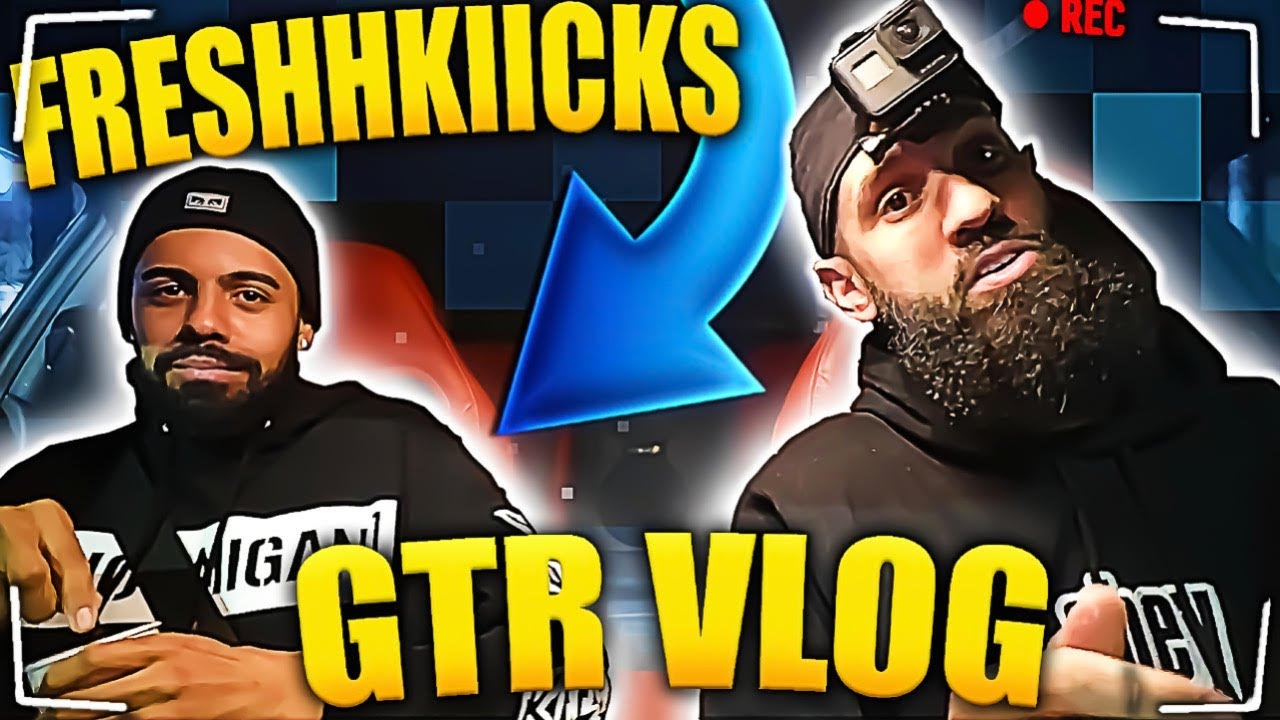 GTR test drive with FRESHHKIICKS!