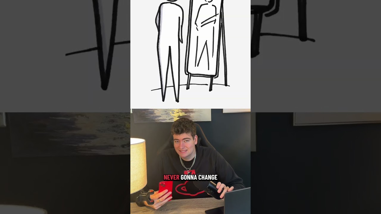 You have NEVER seen what you actually look like&hellip; lens distortion is a large part of why you look