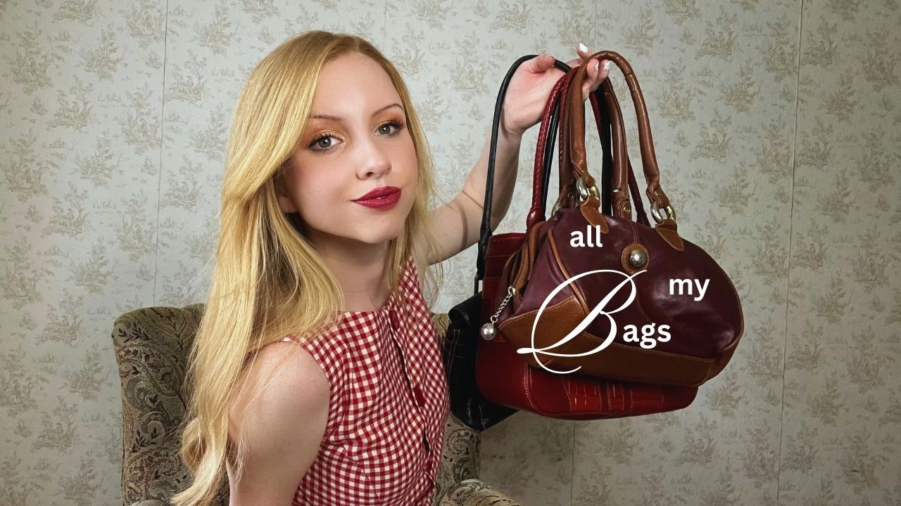 my vintage bag collection 💌