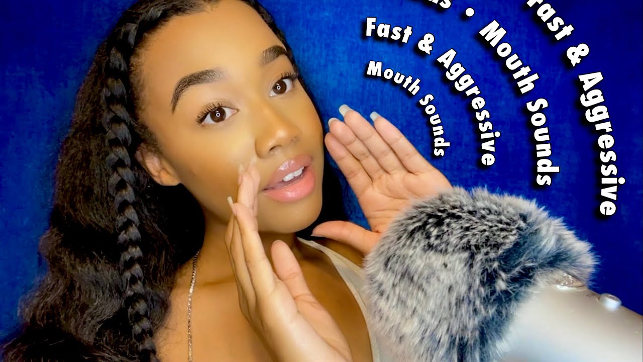 ASMR Fast & Aggressive Mouth Sounds For Sleep 👄😴