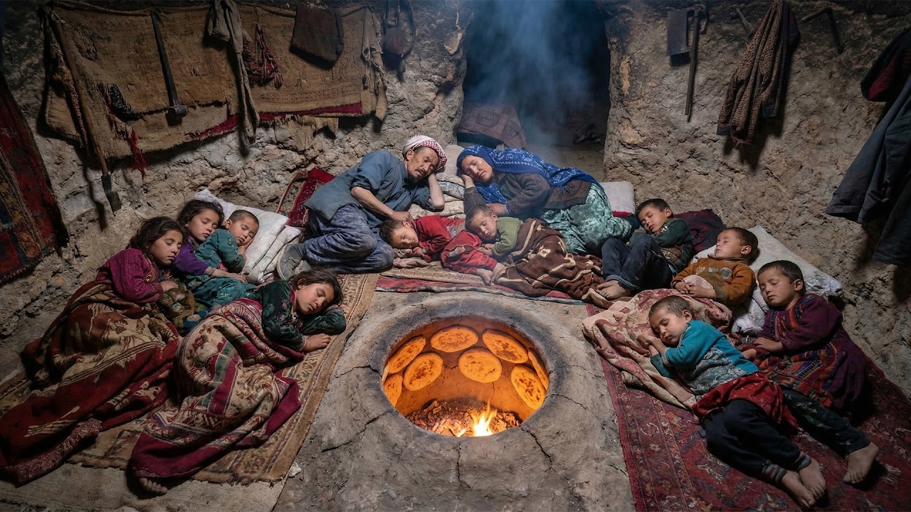 Surviving Underground: A Peaceful Night of Rest and Traditional Gathering in our Mountain Sanctuary