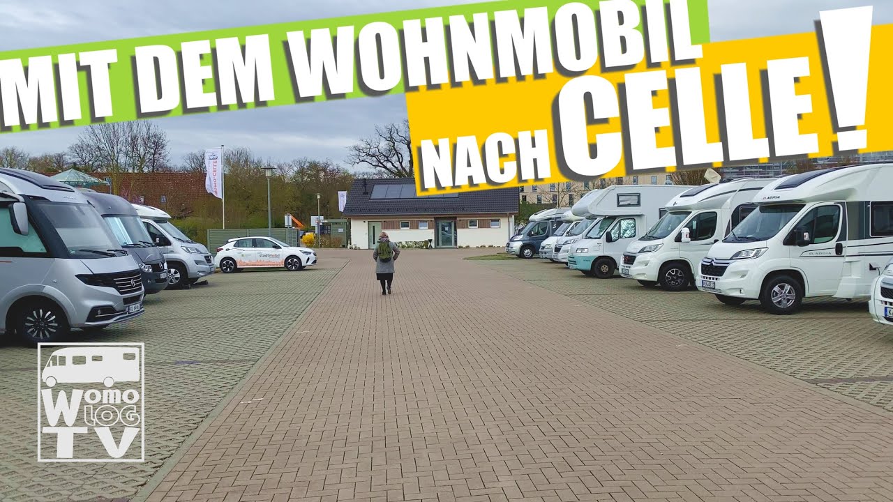 In Celle mit dem Wohnmobil. Celler Schloß , Französischer Garten #vlog37 #womo #camper #reisemobil