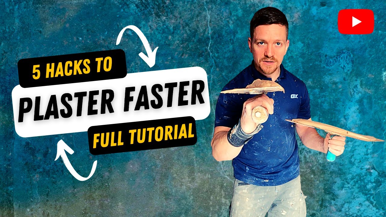 5 Massive Hacks For Plastering Faster | TROWEL TECHNIQUES/ TIMINGS/ TOOLS/ SPEED TRAINING