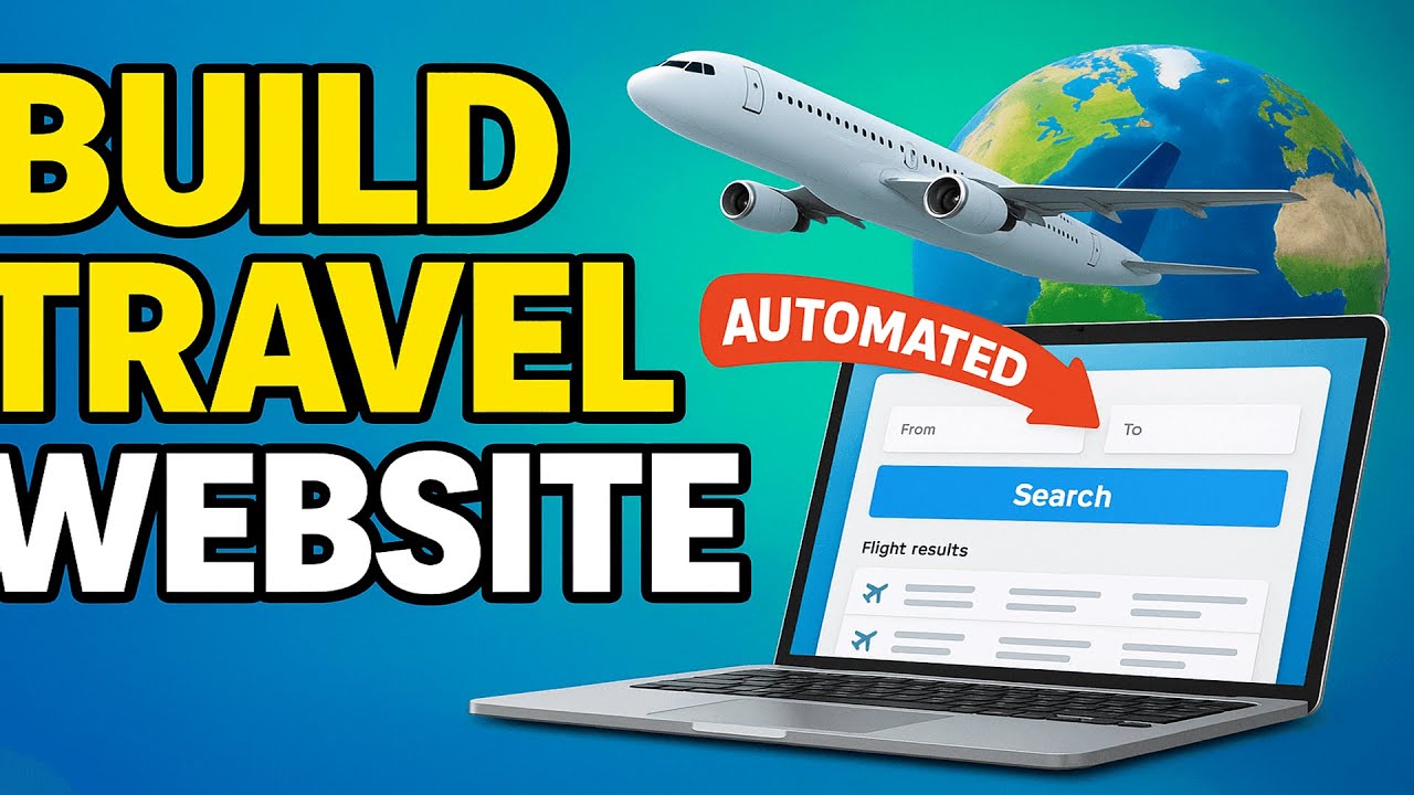 Build An Automated Affiliate Travel Booking Website | Step-by-Step Guide 2025